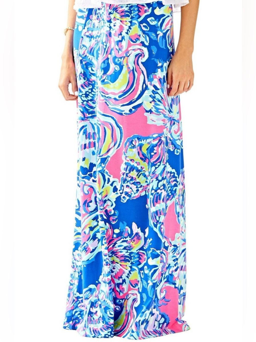 Lilly Pulitzer Nola Maxi Skirt, Size Large
